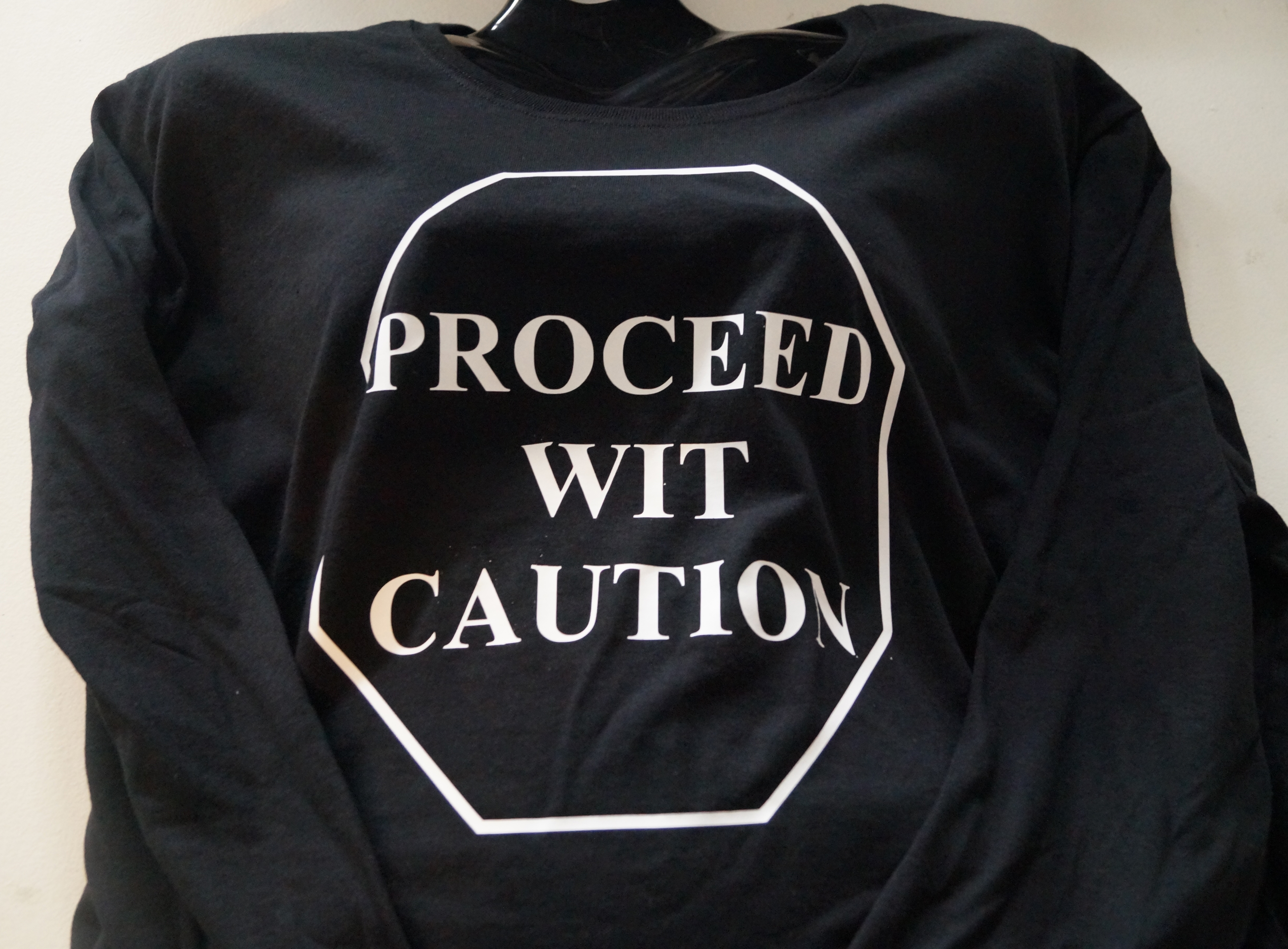 Proceed Wit Caution, T-Shirt