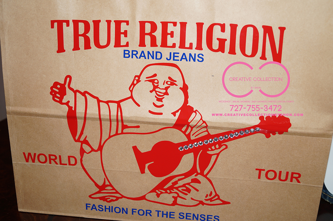 true religion baby bag
