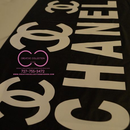 Chanel Inspired Table Cloth