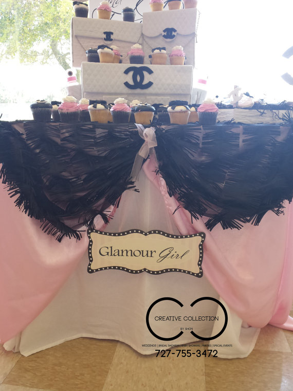 Coco Chanel Birthday Party Ideas, Photo 5 of 18