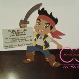 Jake and the Neverland Pirates Invitation (sold in sets)
