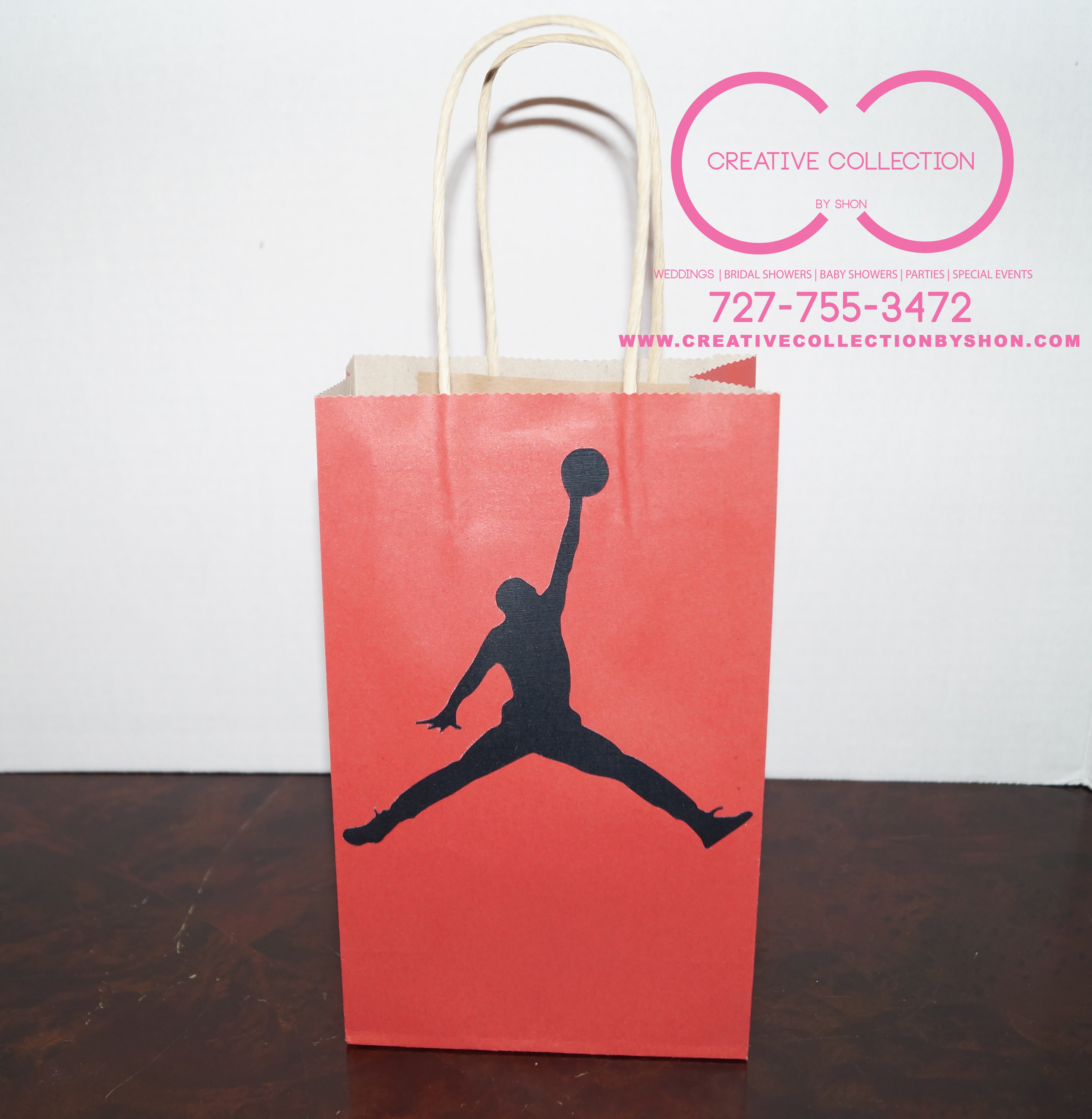 Jumpman Gift Bags (Sold In Sets)