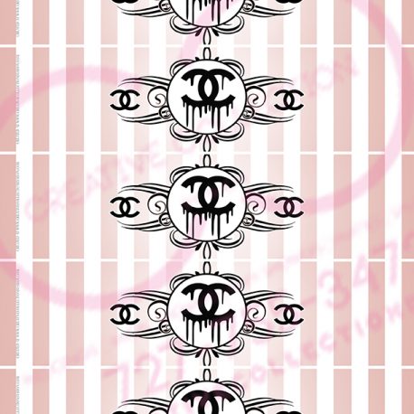 Parisian Water Bottle Labels