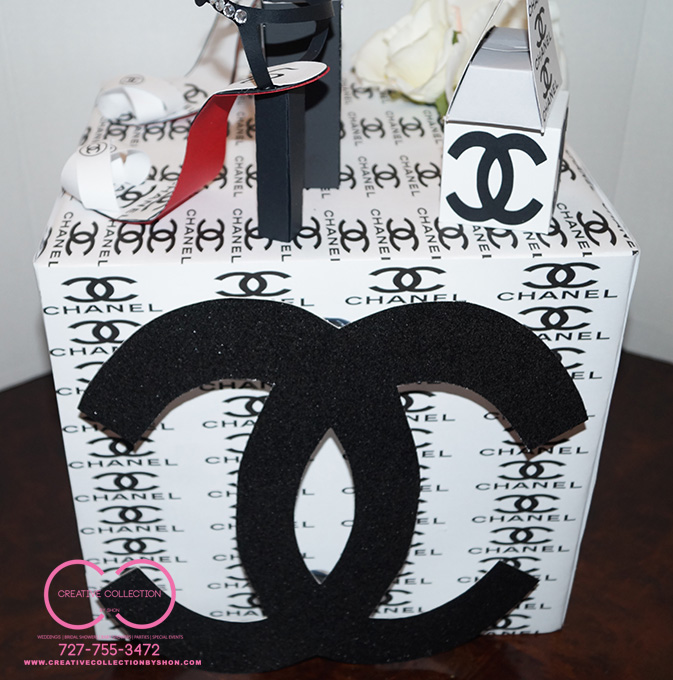chanel paper shopping bags