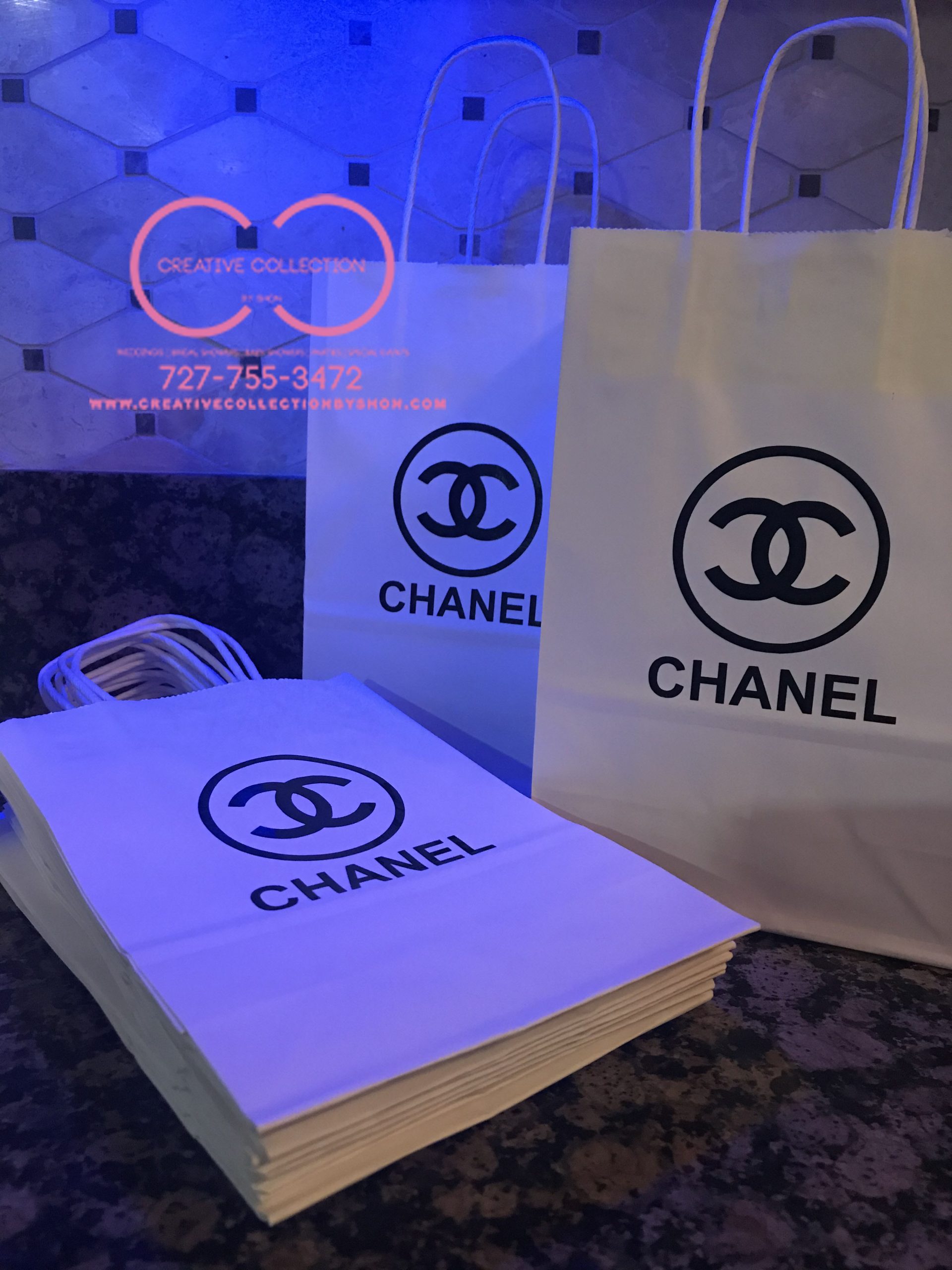 buy chanel paper shopping bags